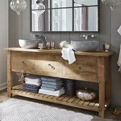 Szafki łazienkowe - Podwójna szafka łazienkowa Ravel - miniaturka - grafika 1