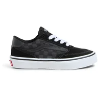 Buty dla chłopców - Buty dziecięce Vans Brooklyn Ls Rozmiar butów (UE): 34,5 / Kolor: czarny/szary - miniaturka - grafika 1