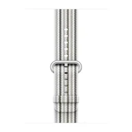 Akcesoria do smartwatchy - Apple Pasek nylonowy w kolorze szarym (prążki) do koperty 38mm / 40mm / 41mm / 42mm - rozmiar S/M - miniaturka - grafika 1