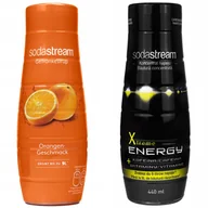 Syropy i koncentraty owocowe - Syropy Sodastream Pomarańcza Xtreme Energy 440 Ml - miniaturka - grafika 1