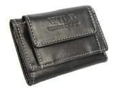 Portfele - Portfel Skórzany Mini WILD Skóra Licowa WI5539 9 x 6 x 2 [cm] - miniaturka - grafika 1