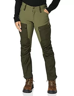 Fjallraven Spodnie damskie Keb Trousers W zielony Grün (Deep Forest/Laurel Green) 42 F89898S - Spodnie damskie - miniaturka - grafika 1