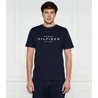 Koszulki męskie - Tommy Hilfiger T-shirt Regular Fit - miniaturka - grafika 1