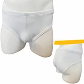 Bielizna sportowa męska - SILUET figi - męskie .M .biały - miniaturka - grafika 1