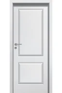 Drzwi wewnętrzne - Pol-Skone Dzwi Wewnętrzne Pełne Kingstone V02 Fornirowane Biały - miniaturka - grafika 1