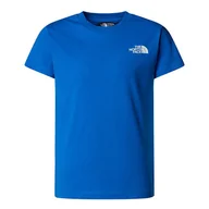 Koszulki sportowe damskie - Koszulka dziecięca The North Face Redbox 0A89VT59J1 - granatowa - miniaturka - grafika 1