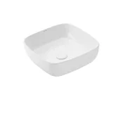 Umywalki - Umywalka nablatowa Uptrend HARMONY Square biały połysk 1 szt. - miniaturka - grafika 1