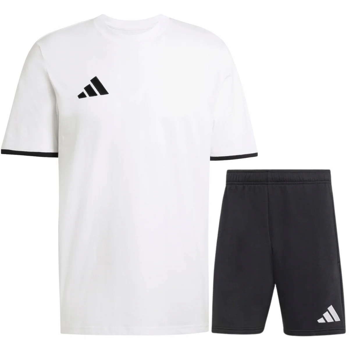 Zestaw Męski ADIDAS Bawełniany Komplet Koszulka T-SHIRT + SPODENKI r. XL