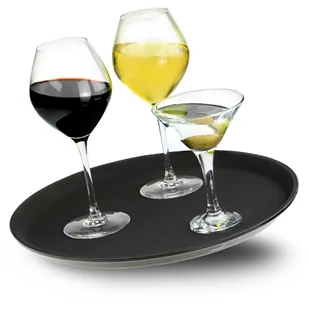 Taca antypoślizgowa kelnerska 35 cm - Pozostałe akcesoria barmańskie Taca antypoślizgowa kelnerska 35 cm - Pozostałe akcesoria barmańskie - miniaturka - grafika 1