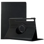 Etui i futerały do telefonów - Fajne etui na Samsung Galaxy Tab S7 FE T736 Sztuczna skóra Solidny Czarny 12.4 - miniaturka - grafika 1