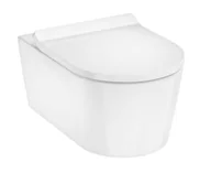 Miski WC - Hansgrohe EluPura S - Miska wisząca WC z deską SoftClose, AquaHelix, HygieneEffect, biała 62025450 - miniaturka - grafika 1