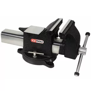 KS Tools 914.0005 imadło równoległe, 5 cali 4042146056264 - Imadła i ściski - miniaturka - grafika 1