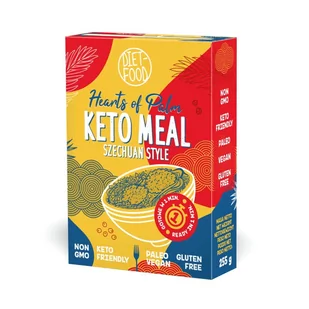 Keto Posiłek z Serc Palmy - danie syczuańskie 255 g Diet Food - Szybkie dania obiadowe - miniaturka - grafika 1