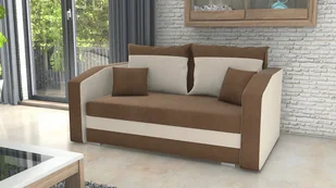 Kanapa 2-osobowa FABIO funkcja spania pojemnik - Sofy i kanapy - miniaturka - grafika 1