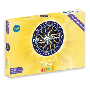 Gra planszowa Milionerzy Dorośli vs dzieci MIL460375 - Gry planszowe - miniaturka - grafika 1