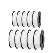 Filamenty i akcesoria do drukarek 3D - filamenty do drukarek 3D, mieszane kolory, przyjazne dla środowiska, 10KG PETG biały - miniaturka - grafika 1