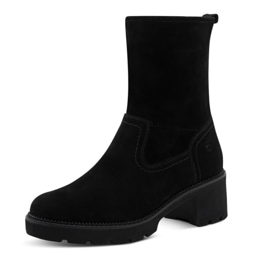 TAMARIS Damskie botki Comfort Boot, czarne, rozmiar 36 EU, czarny, 36 EU