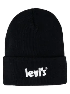 Levi's Kids Czapka w kolorze czarnym - Czapki dla dzieci - miniaturka - grafika 1