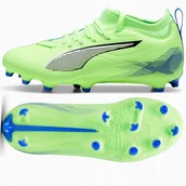 Piłka nożna - Buty Puma Ultra Match FG/AG Jr 108096-03 zielony 38 1/2 - miniaturka - grafika 1