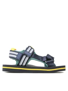 Pepe Jeans Sandały Pool Combi PBS70055 Granatowy - Buty dla chłopców - miniaturka - grafika 1