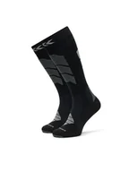 Skarpety termoaktywne - X-Socks Skarpety narciarskie Ski Expert WYXXW24U Czarny - miniaturka - grafika 1