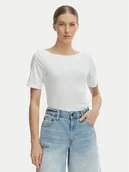 Koszulki i topy damskie - ONLY T-Shirt Free 15367559 Biały Regular Fit - miniaturka - grafika 1