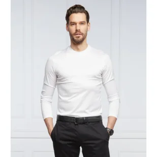 Emporio Armani Longsleeve | Slim Fit - Koszulki męskie - miniaturka - grafika 1