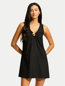 Sukienki - Seafolly Sukienka letnia Palermo 55508-DR Czerwony Regular Fit - miniaturka - grafika 1