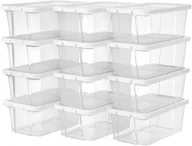 Pudła i pojemniki do przechowywania - Zestaw 12 pojemników na buty organizer na drobiazgi - miniaturka - grafika 1
