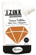 Farby i media malarskie - Aladine Farba brokatowa, pomarańczowa, 80 ml - miniaturka - grafika 1