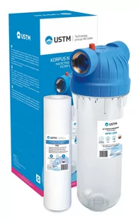 USTM Korpus EMI 10" z przyłączem 1" z wkładem mechanicznym bez akcesoriów - Uzdatniacze wody - miniaturka - grafika 1