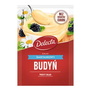 Budyń śmietankowy DELECTA bez cukru 40 g - Budyń - miniaturka - grafika 1