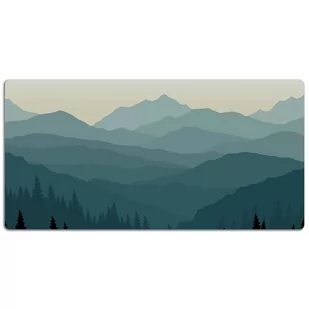 Podkładka na biurko z nadrukiem Krajobraz górski 120x60 cm - Podkładki na biurko - miniaturka - grafika 1