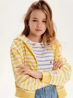 Swetry dla dziewczynek - Sinsay - Bluza rozpinana - wielobarwny - miniaturka - grafika 1