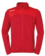 Kurtki męskie - Kempa Emotion 2.0 Poly kurtka męska, kolor chili/czerwony, L - miniaturka - grafika 1