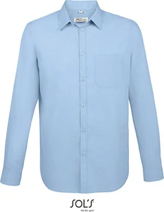SOLS Koszula męska Baltimore Fit 02922 Blue Sky Blue L - Koszule męskie - miniaturka - grafika 1