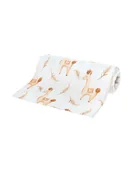 Pieluchy - Bocioland Pieluszka bambusowa 75x75 Alpaka - miniaturka - grafika 1