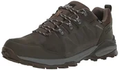 Buty trekkingowe męskie - Jack Wolfskin Męskie buty trekkingowe Refugio Texapore Low M, Cold Coffee, 47 EU, Cold Coffee, 47 EU - miniaturka - grafika 1