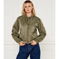 Kurtki damskie - Guess Jeans Kurtka bomber | Regular Fit - miniaturka - grafika 1
