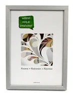 Ramki na zdjęcia - Ramka 21X30 PINIA srebrna FS - miniaturka - grafika 1