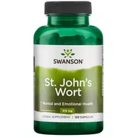 Suplementy naturalne - Swanson St. ziele dziurawca, 375 mg, 120 kapsułek - miniaturka - grafika 1