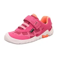 Buty dla dziewczynek - Superfit Trace Gore-tex sneakersy dziewczęce, Pink Orange 5500, 25 EU - miniaturka - grafika 1