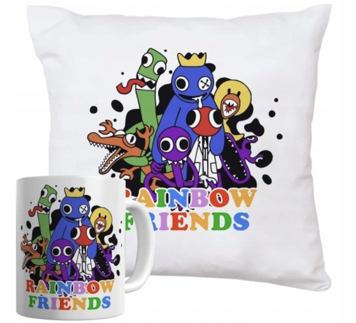 ZESTAW PODUSZKA + KUBEK PREZENT RAINBOW FRIENDS Roblox #29