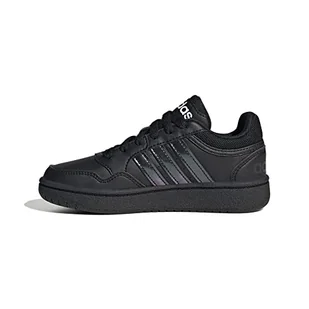 adidas Uniseks-Kind Hoops Sneakers, Core Black/Core Black/Ftwr White, 37 1/3 - Moda i Uroda OUTLET - miniaturka - grafika 1