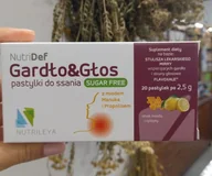 Przeziębienie i grypa - NUTRIDef Gardło i głos pastylki do ssania o smaku miodu i cytryny Nutrileya - miniaturka - grafika 1