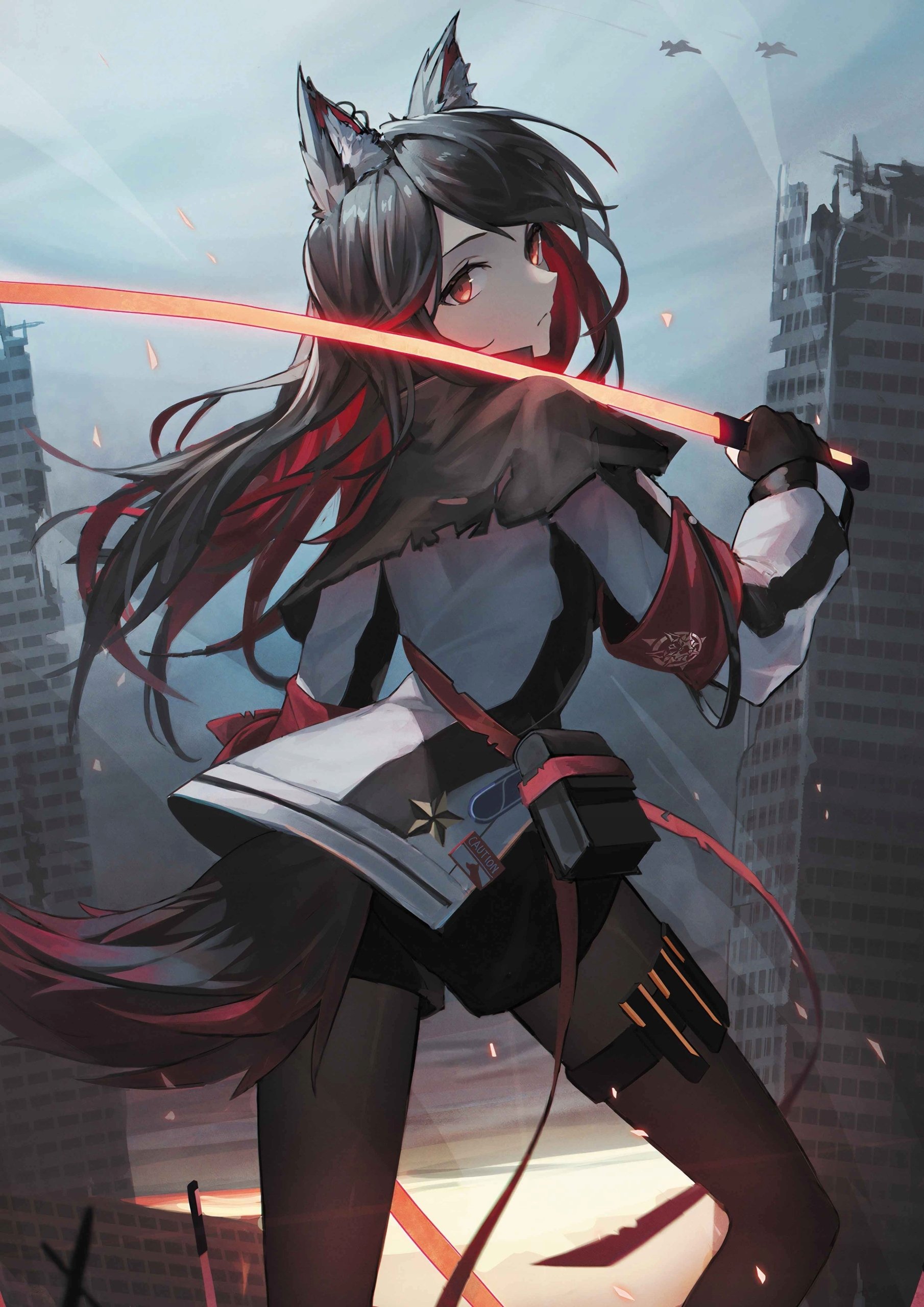 Plakat A1 gra anime Arknights