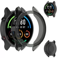 Akcesoria do pulsometrów i zegarków sportowych - Etui ochronne do Xiaomi Mi Watch Czarne - miniaturka - grafika 1