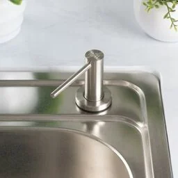 Dozownik do zlewu na płynu do naczyń 500 ml ze stali inox Nett DFS-300 - Pozostałe akcesoria kuchenne - miniaturka - grafika 1