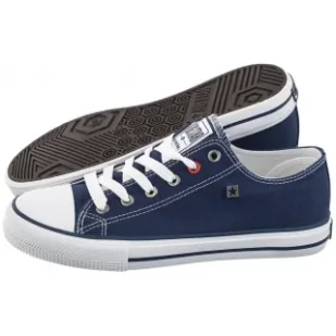 Trampki Granatowe NN274653 (BI549-d) Big Star - Trampki damskie - miniaturka - grafika 1
