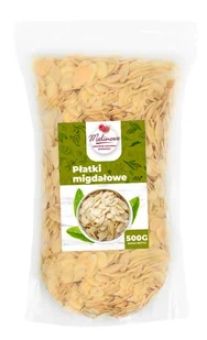 Płatki migdałowe 500g - Orzechy i nasiona - miniaturka - grafika 1